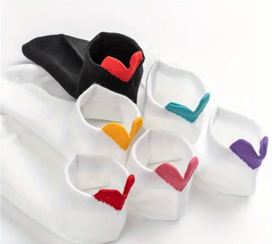 Medias tobilleras corazon